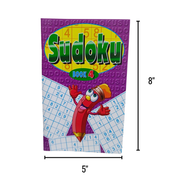 Wholesale Sudoku Puzzle/Activity Books Pocket Size (5" x 8") - Image 5