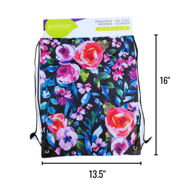 Wholesale Drawstring Cinch Bag - Assorted Designs (13.5”x16”) - Image 13