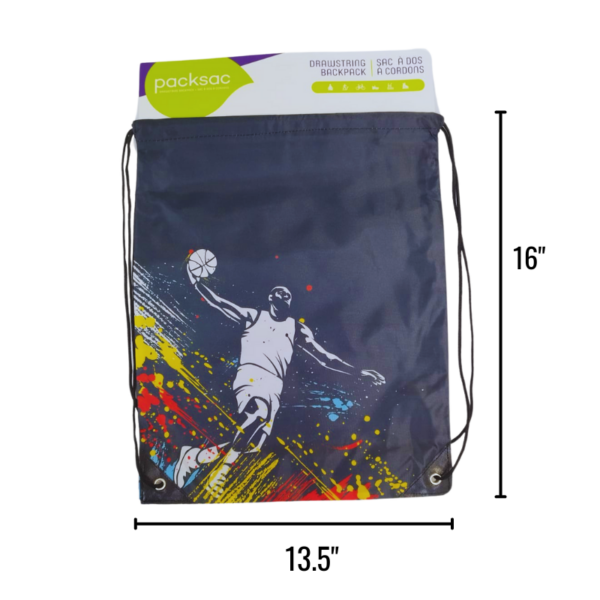 Wholesale Drawstring Cinch Bag - Assorted Designs (13.5”x16”) - Image 10