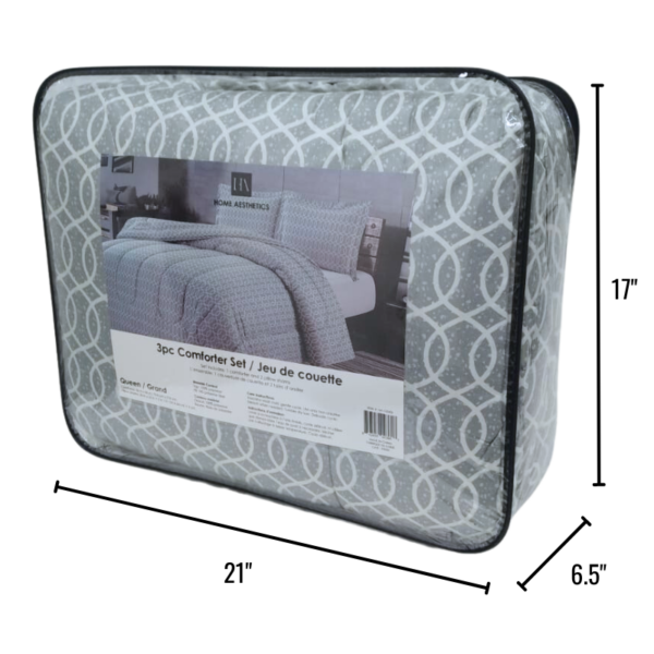 Wholesale 3 Piece Queen Comforter Set - 6 Assorted Prints - Image 13
