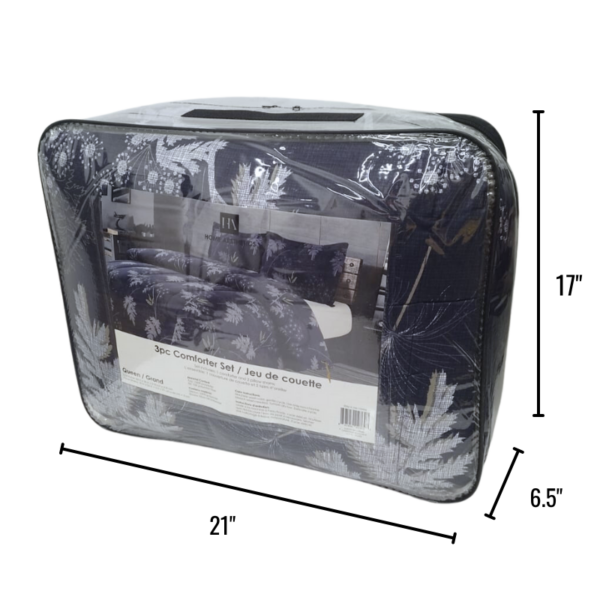 Wholesale 3 Piece Queen Comforter Set - 6 Assorted Prints - Image 3