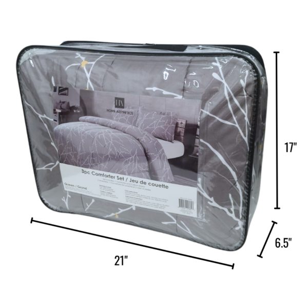 Wholesale 3 Piece Queen Comforter Set - 6 Assorted Prints - Image 5