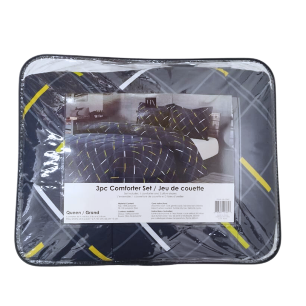 Wholesale 3 Piece Queen Comforter Set - 6 Assorted Prints - Image 6