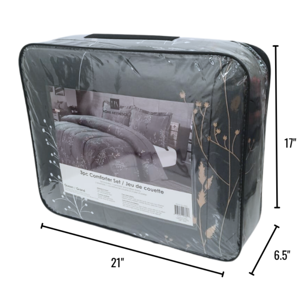 Wholesale 3 Piece Queen Comforter Set - 6 Assorted Prints - Image 9
