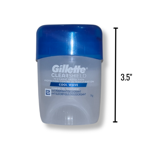 Wholesale Gillette Deodorant - Clear Cool Wave - Travel Size (14g)