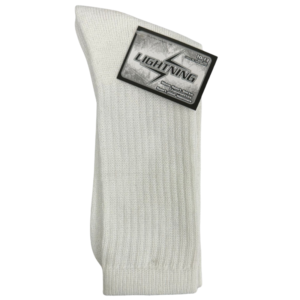 Wholesale Adult Sport Socks 1-Pack - White (Size 10-13)
