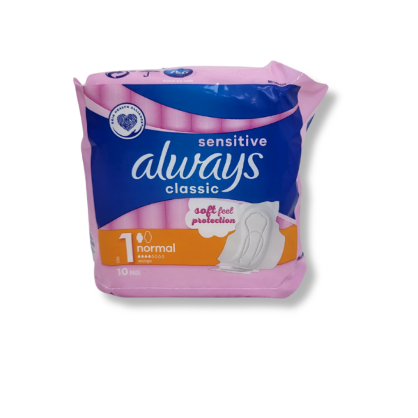 Wholesale Always Pads, 10-Pack Classic – Size: Normal