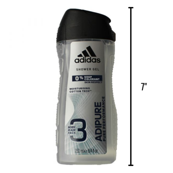 Wholesale Brand Name 3-In-1 Shower Wash - Cotton Tech (250ml)