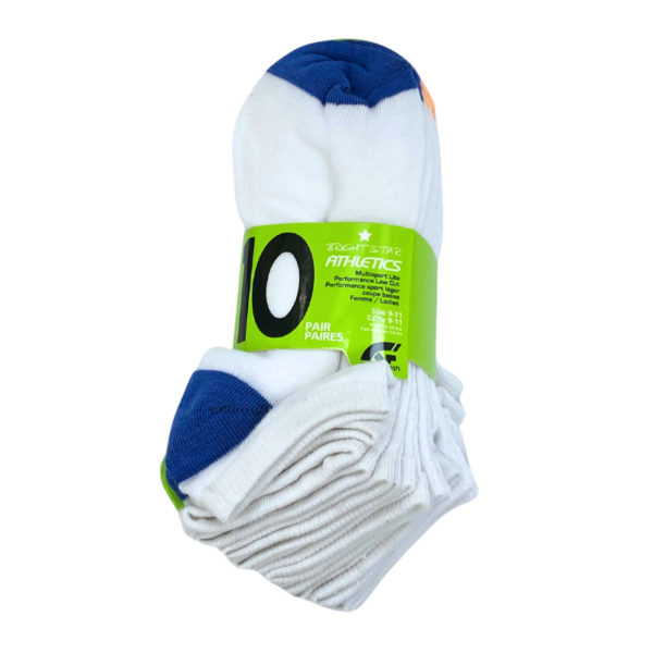 Wholesale Ladies Ankle Sock - Assorted Colours (Size 9-11) ($0.95 each)