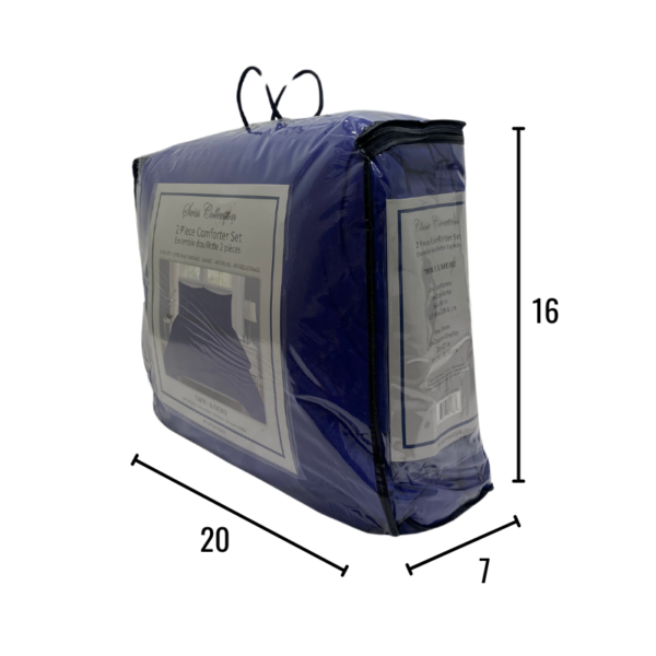 Wholesale 2 Piece Twin Comforter Set - Assorted Colours - Image 7