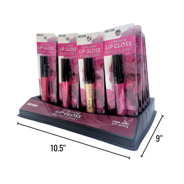 Wholesale Lip Gloss Ultra Shine - Assorted Colours