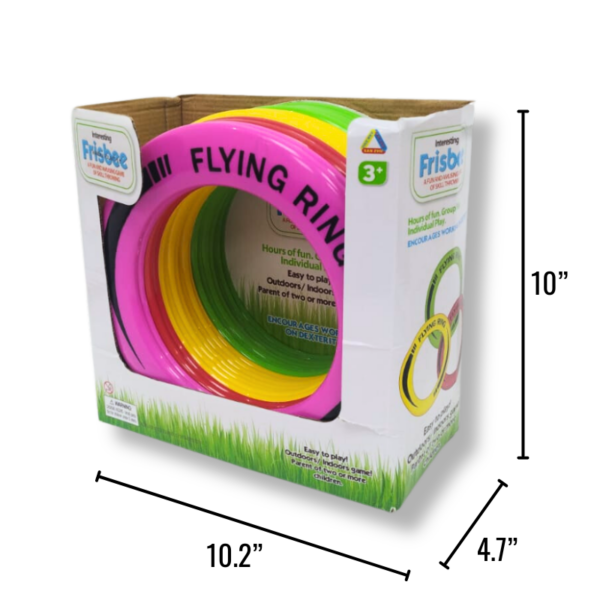 Wholesale Flying Ring 9.5” - Assorted Colours - Image 2