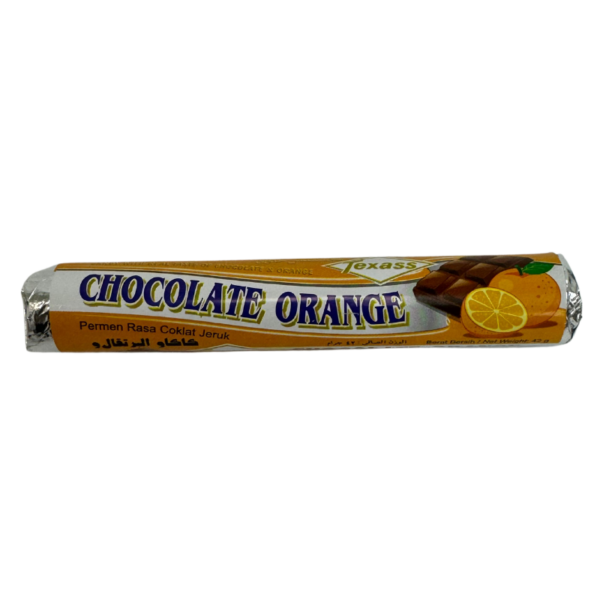 Wholesale Texas Candy Roll Chocolate/Orange 42G - Image 3