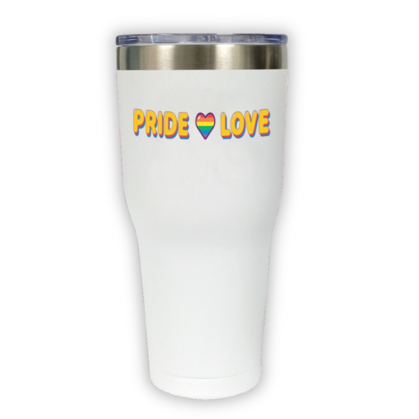 Custom Broad St. Stainless Steel Tumbler (30 Oz)