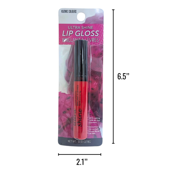 Wholesale Lip Gloss Ultra Shine - Assorted Colours - Image 2