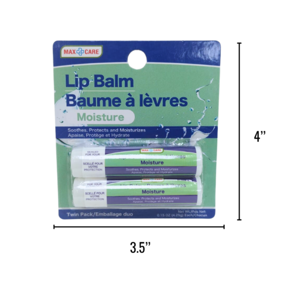 Wholesale Lip Balm - 2 Pack - Moisture