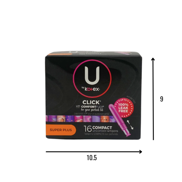 Wholesale Kotex Tampons - Unscented 16-Pack