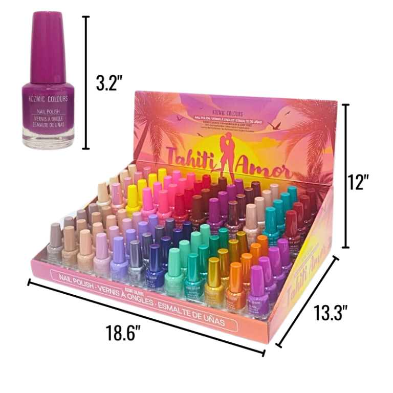 Wholesale Nail Polish Tahiti Colours Collection in Canada Bargains Group