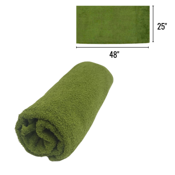 Wholesale Bath Towel  – Green (Size 25” x 48”)