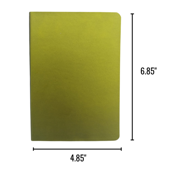 Wholesale Journal Metallic Gradient (Size 6.85"x 4.85") - Green
