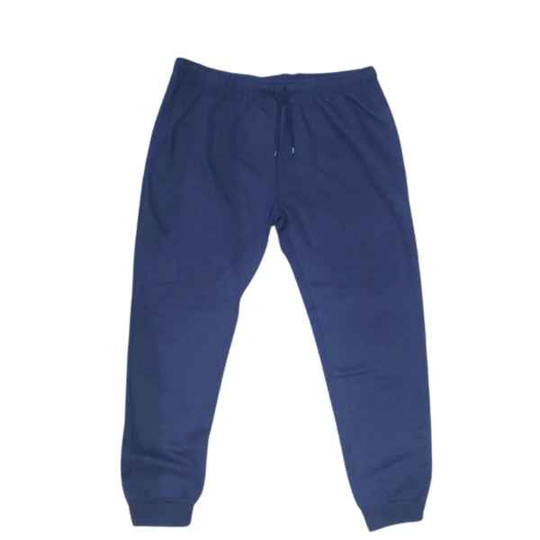Wholesale Adult Fleece Track Pant - Navy - Size 2X-Large - Image 2