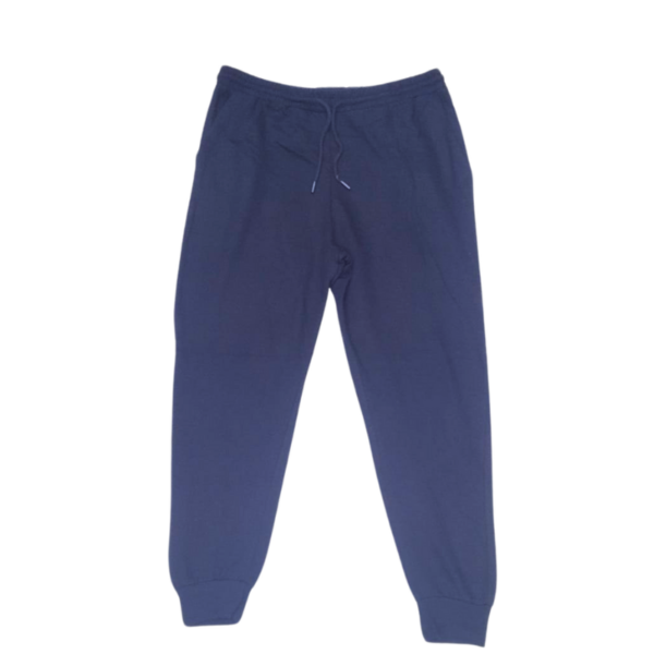 Wholesale Adult Fleece Track Pant - Navy - Size 2X-Large - Image 3