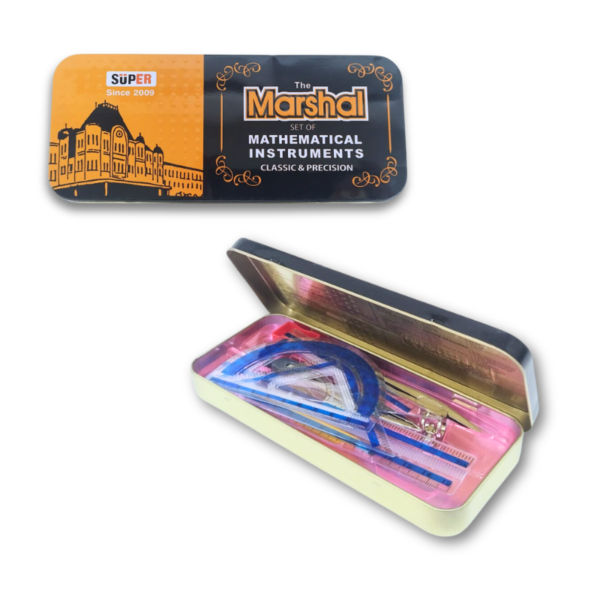 Wholesale Metal Box Math Set - 10-Piece Set - Image 2