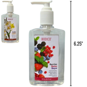 Wholesale Hand Soap with Pump, 2 Scents (8fl oz / 237ml)