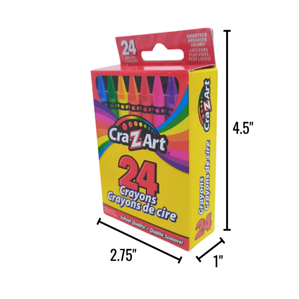Wholesale Non-Toxic Crayons 24 Pack