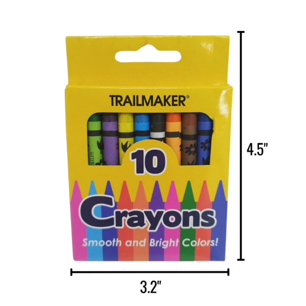 Wholesale Crayons - 10 Pack