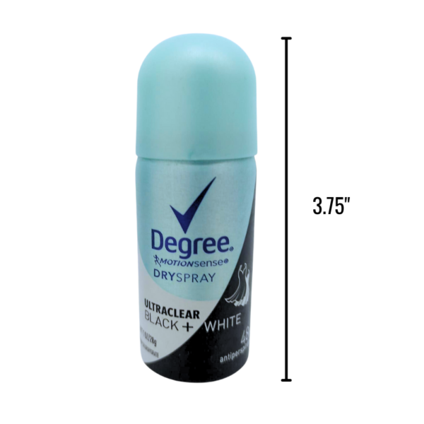 Wholesale Ladies Brand Name Degree Spray Deodorant 28g - Ultra Clear