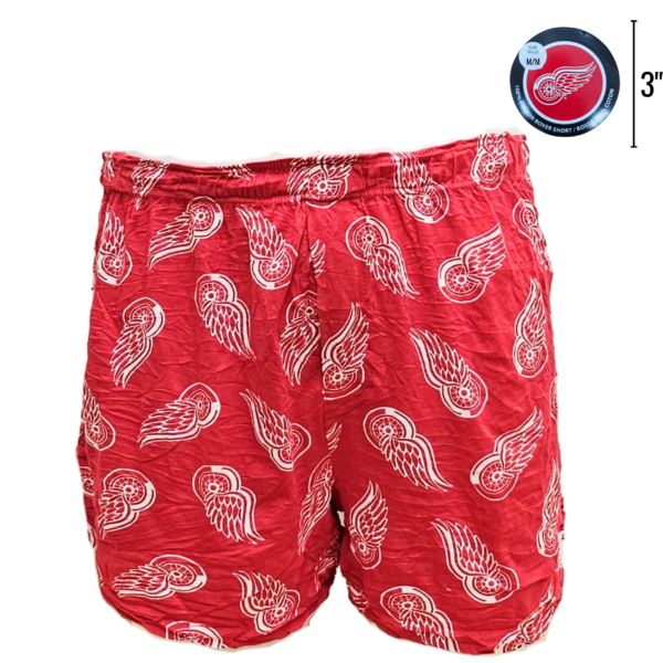 Wholesale Men's NHL Boxer Shorts - Detroit Red Wings (Size: M)