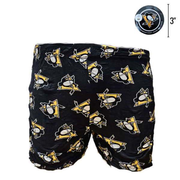 Wholesale Men's NHL Boxer Shorts - Pittsburgh Penguins (Size: S)