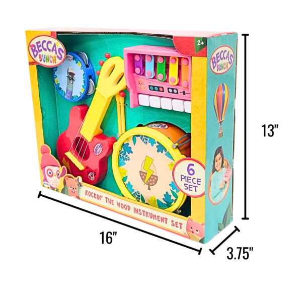 Wholesale Brand Name Instrument (6-Piece Set Toy) - Ages 2+