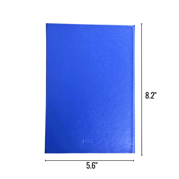 Wholesale Journal - Magnetic Closure (Size 8.2"x 5.6") - Blue