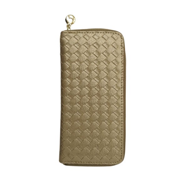 Wholesale Ladies' Zippered Wallet - Asst Colours - Image 5