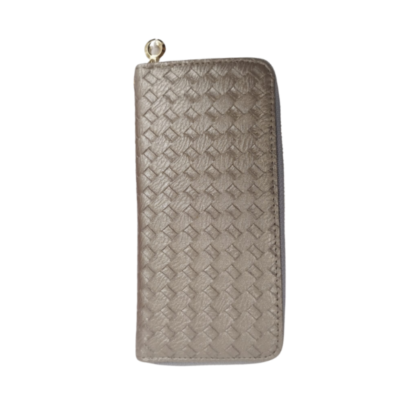 Wholesale Ladies' Zippered Wallet - Asst Colours - Image 2