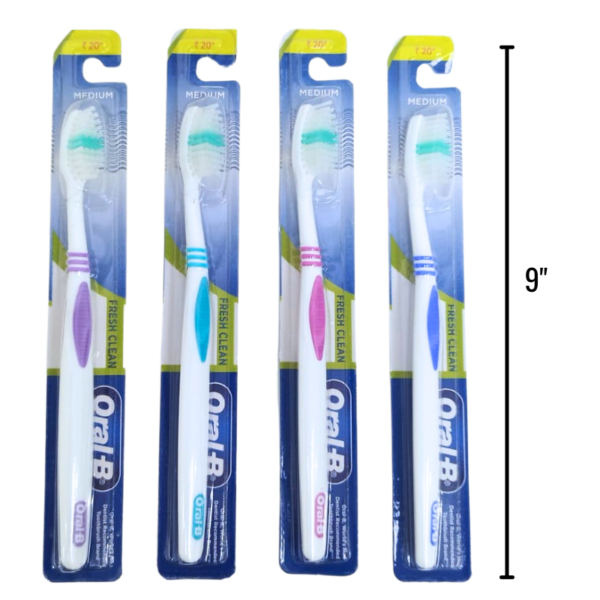 Wholesale Brand Name Toothbrush Single Pack Medium - Assorted Colours