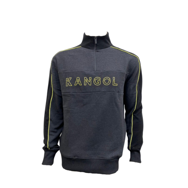 Wholesale Adult Zip Polar Fleece Kangol Hoody (Size: S-XL) Assorted Colours - Image 3