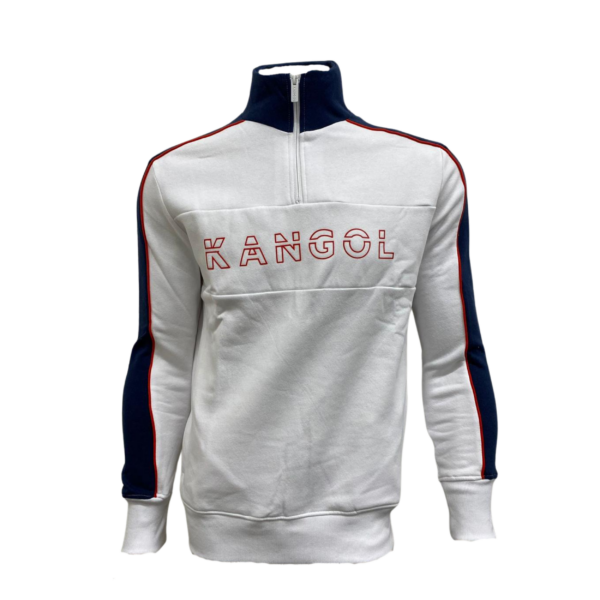 Wholesale Adult Zip Polar Fleece Kangol Hoody (Size: S-XL) Assorted Colours - Image 4