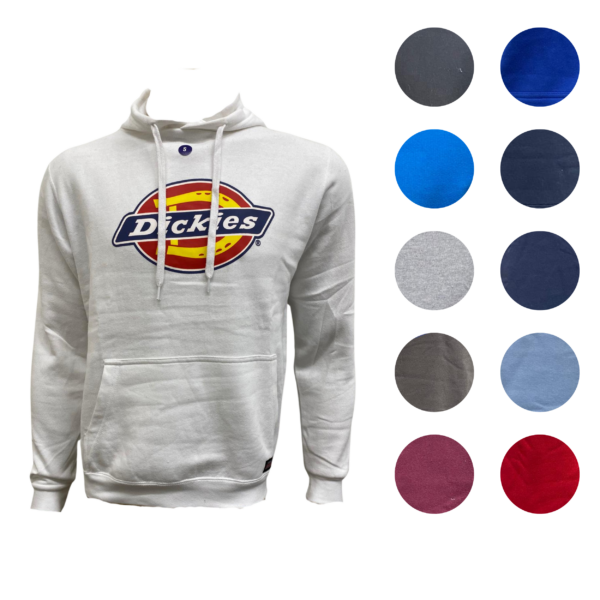 Wholesale Adult Dickies Hoody Assorted Colours (Size: XS-3XL)