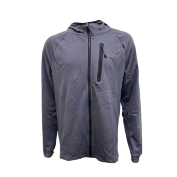 Wholesale Adult Full Zip Track Jacket With Hood (Size: S-XL) Assorted Colours - Image 3