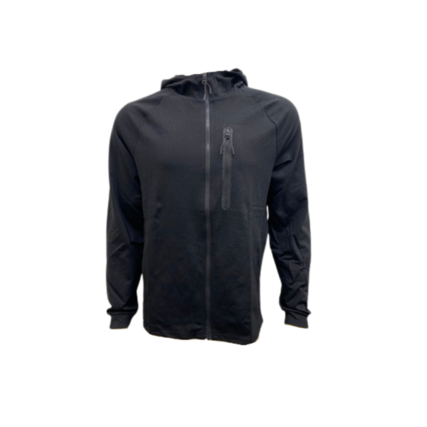 Wholesale Adult Full Zip Track Jacket With Hood (Size: S-XL) Assorted Colours - Image 2