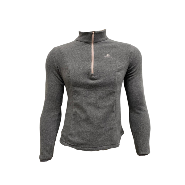 Wholesale Ladies 1/2 Zip Polar Fleece Hoody (Size: XS-XL) Assorted Colours - Image 3