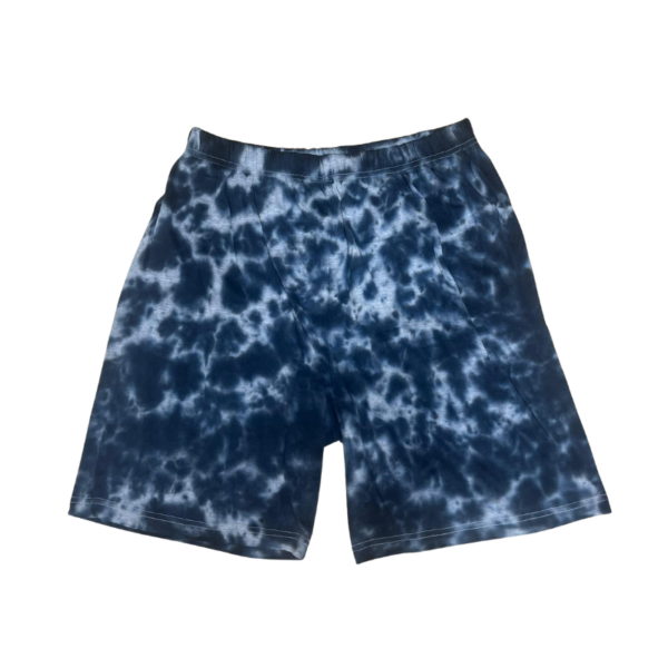 Wholesale Men's Shorts - Black/Grey Tie Dye (M–2XL)