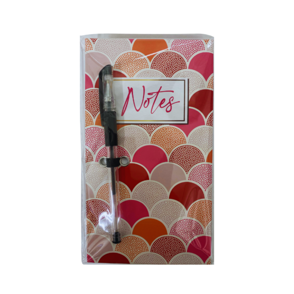 Wholesale Chunky Memo Pad With Pen 4.3x8" - Asst Styles - Image 4