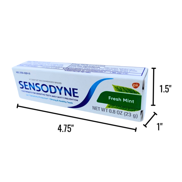 Wholesale Sensodyne Travel Size Toothpaste - Mint (23g)