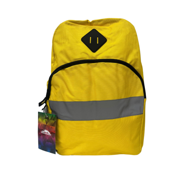 Wholesale 17" Backpack With Reflective Panel In Front - (Assorted Colors) - Image 10