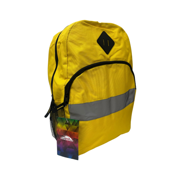 Wholesale 17" Backpack With Reflective Panel In Front - (Assorted Colors) - Image 11