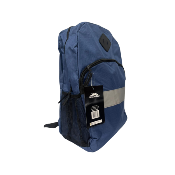 Wholesale 17" Backpack With Reflective Panel In Front - (Assorted Colors) - Image 14